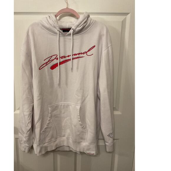 Diamond Supply Co. Other - Diamond Supply Co. White Signature Diamond Hoodie, XXL